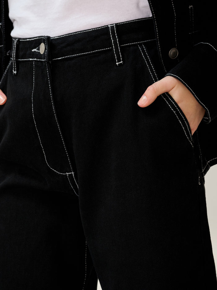Portland Jean in Black