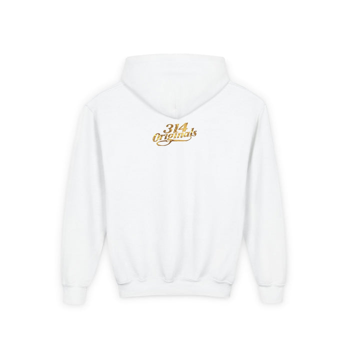 Prince Hoodie — Elegant Script with Crown & "314 Originals" Back Accent - 314 Originals