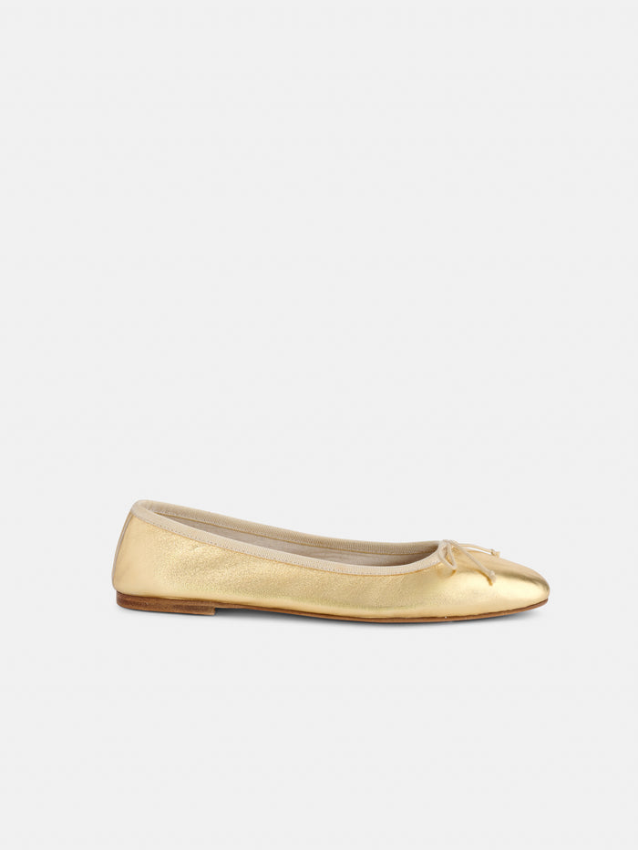 Prince Street Ballet Flat in Leather