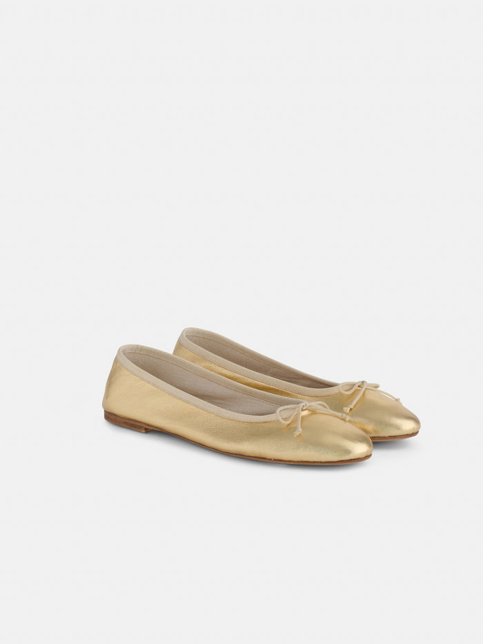 Prince Street Ballet Flat in Leather