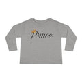 Prince Toddler Long Sleeve Tee — Gold Crown Script - 314 Originals