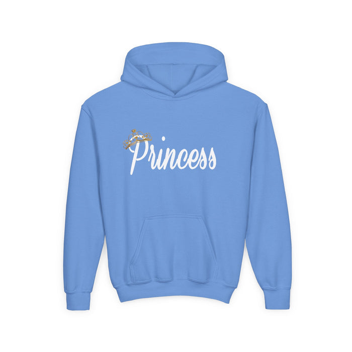 Princess Hoodie — Glitter Crown Graphic Pullover for Girls - 314 Originals