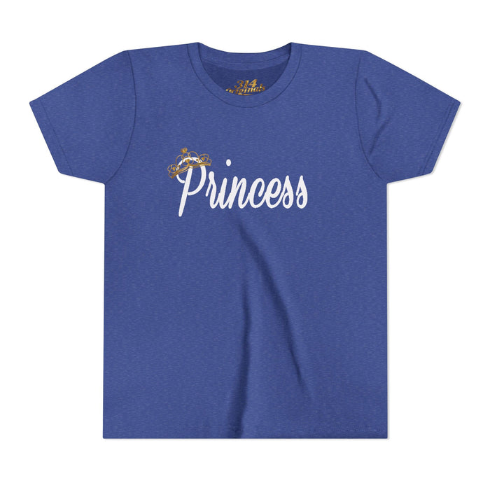 Princess Youth Tee — Sparkle Crown Kids T-Shirt - 314 Originals