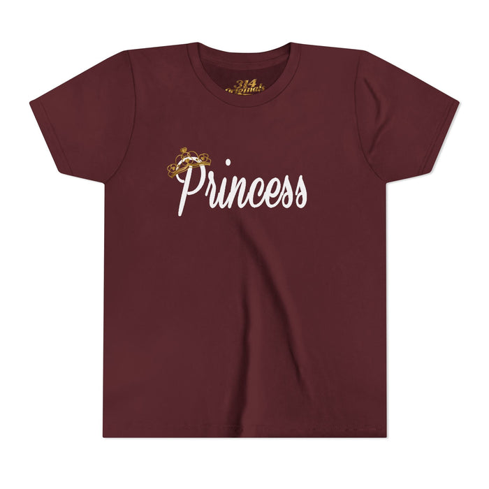 Princess Youth Tee — Sparkle Crown Kids T-Shirt - 314 Originals