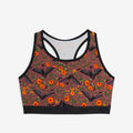 Racerback Soft Bra - Batwing Brocade Mauve