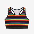 Racerback Soft Bra - Stripe Unbound