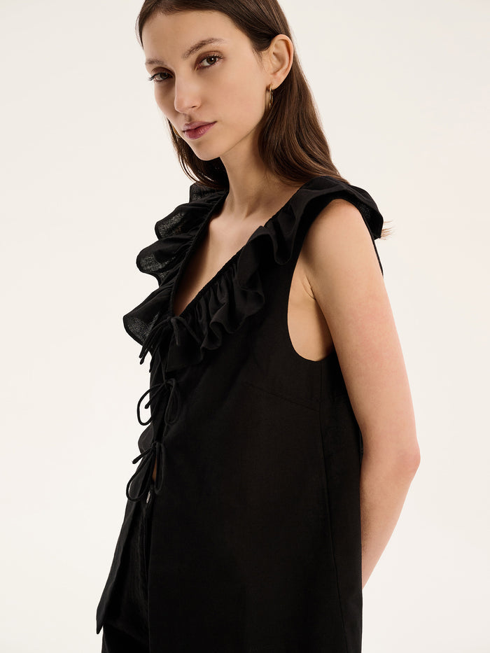 Rachael Top in Black