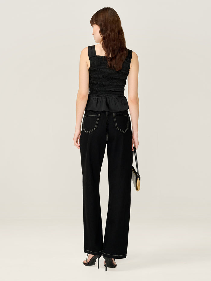 Rain Top in Black