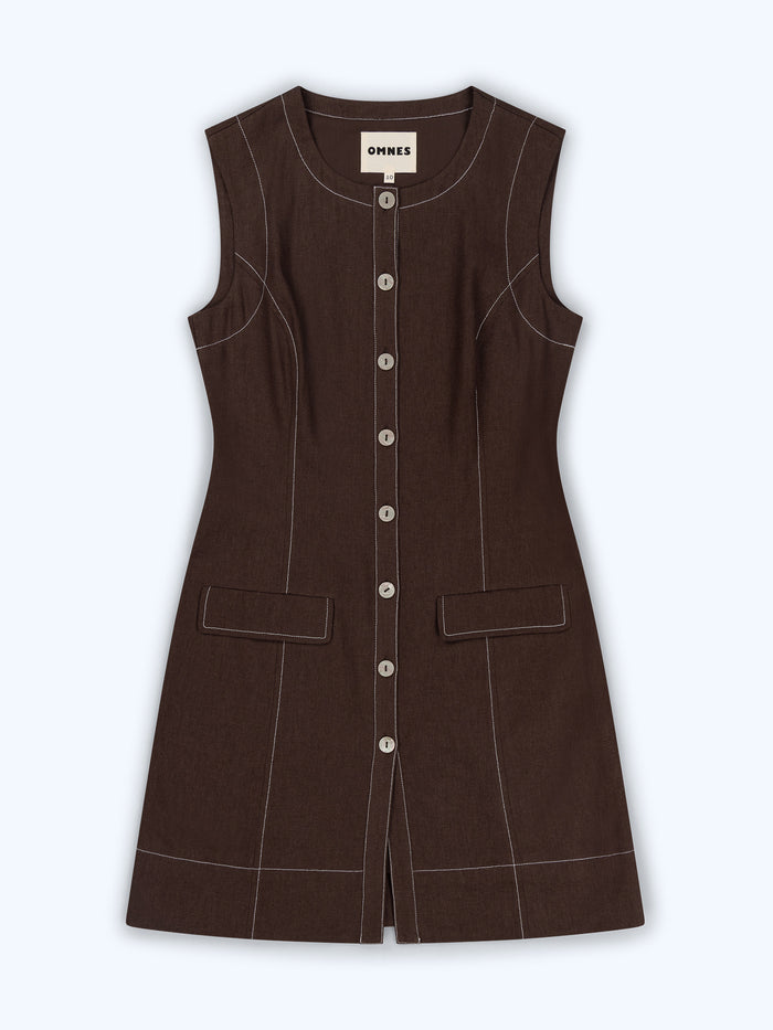 Raphi Dress in Chocolate