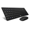Rapoo 9320M Wireless Keyboard and Mouse Combo Kit  - Black