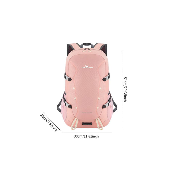 Raptor Travel Hiking Compartments Backpack 15.6-inch Laptop -Pink
