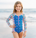 Rash Guard Swimsuit - Long Sleeve | Boho Blossom