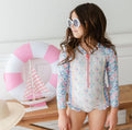 Rash Guard Swimsuit - Long Sleeve | Daisy Lane