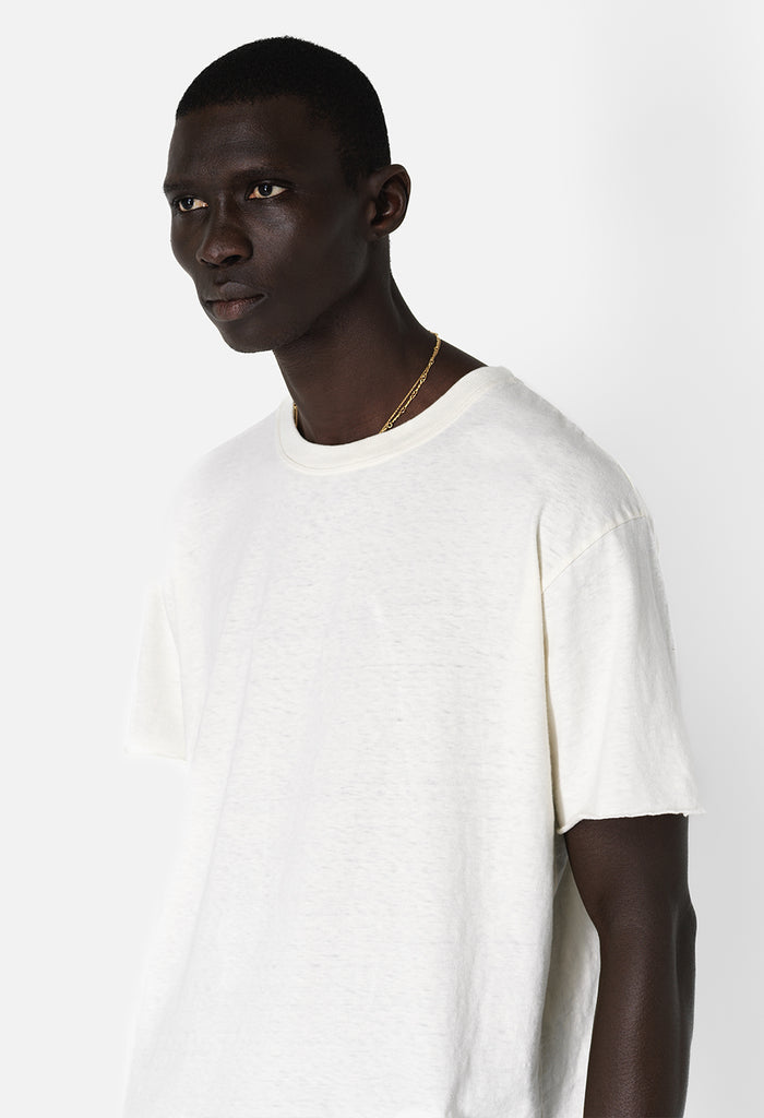 Recycled Cotton Anti-Expo Tee / Salt