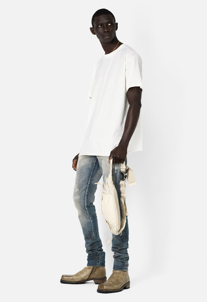 Recycled Cotton Anti-Expo Tee / Salt