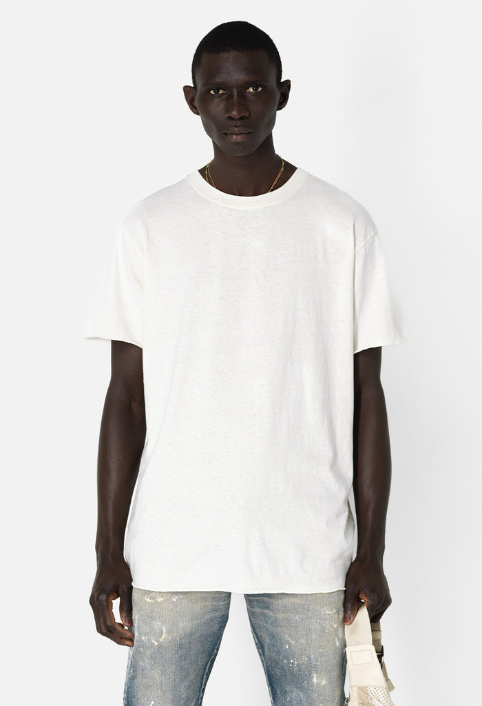 Recycled Cotton Anti-Expo Tee / Salt