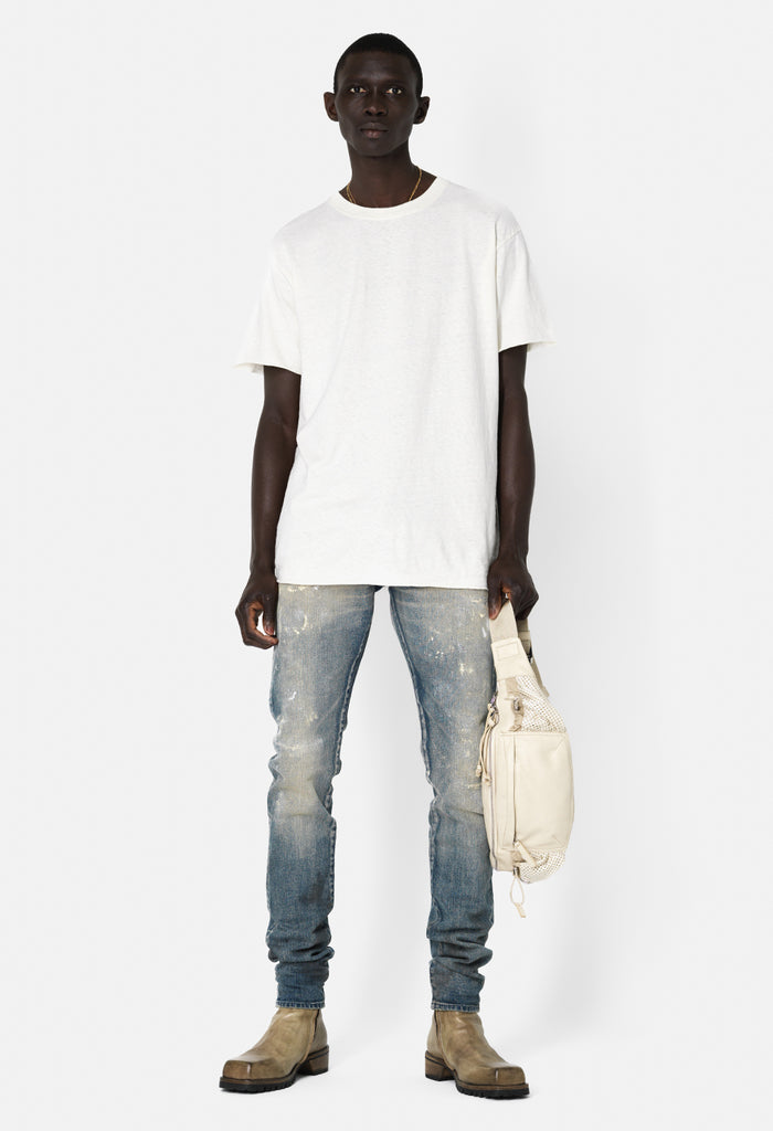 Recycled Cotton Anti-Expo Tee / Salt
