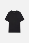 Recycled Cotton University Tee / Black