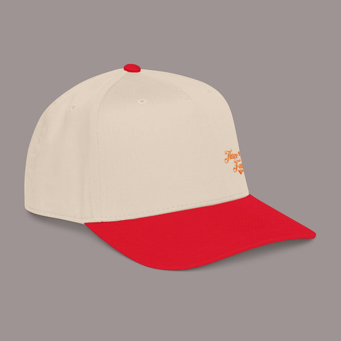 Red Mid Profile Baseball Cap — 314 Embroidered Logo - 314 Originals