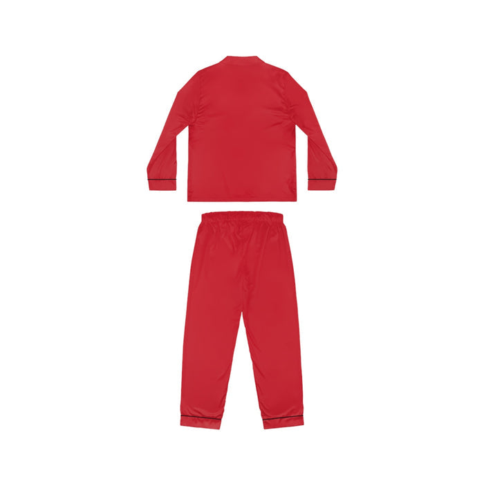 Red Satin Women's Pajama Set — Luxurious Button-Up Sleepwear - 314 Originals
