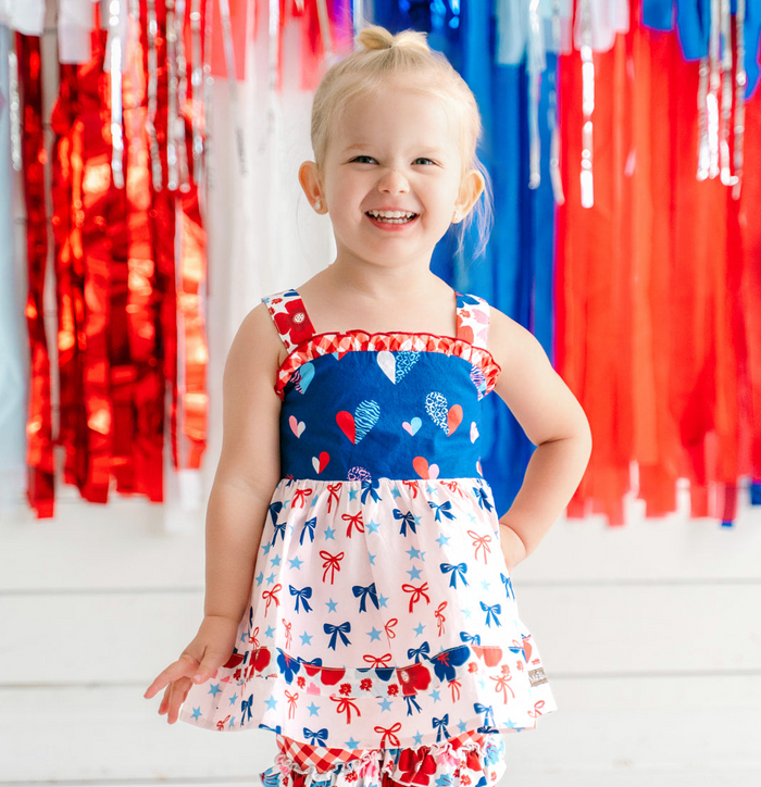 Red, White, & Blueberry Tunic