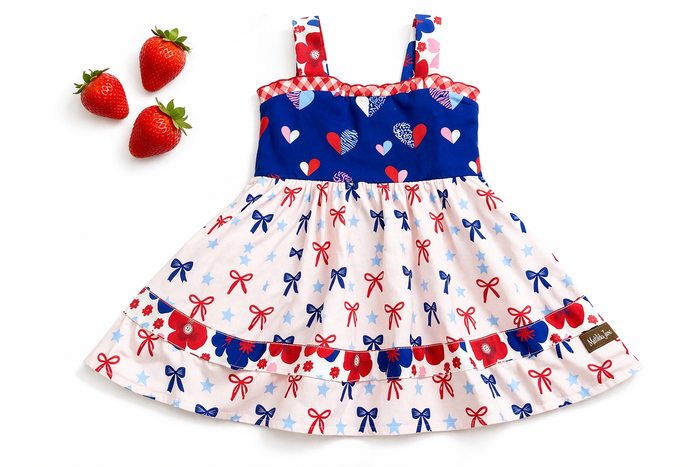 Red, White, & Blueberry Tunic