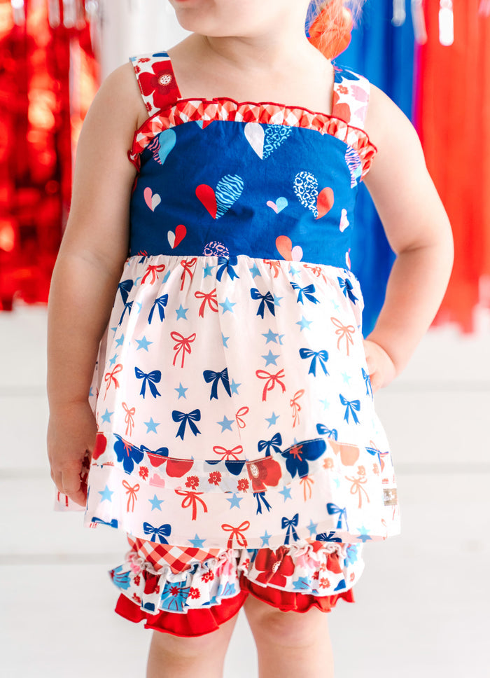 Red, White, & Blueberry Tunic