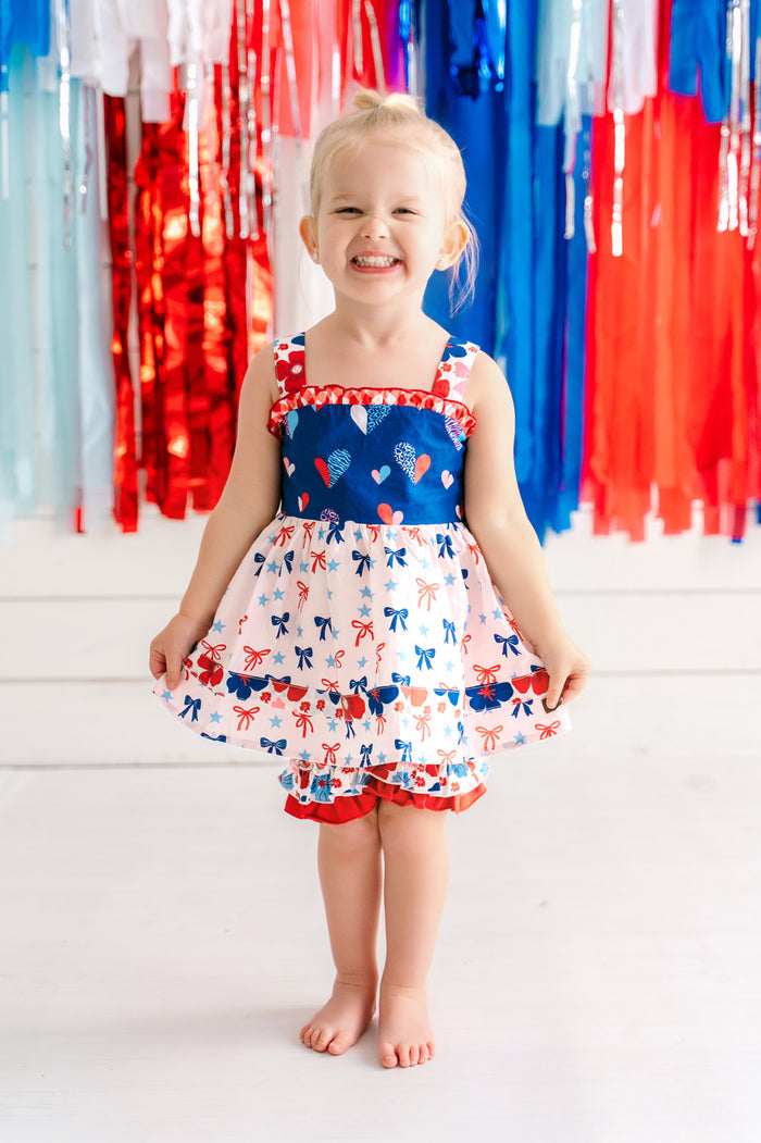 Red, White, & Blueberry Tunic