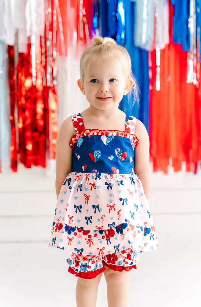 Red, White, & Blueberry Tunic