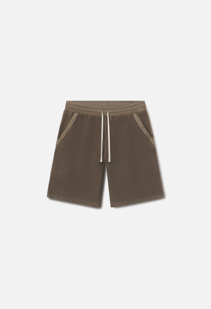 Reverse Terry Shorts / Washed Oak