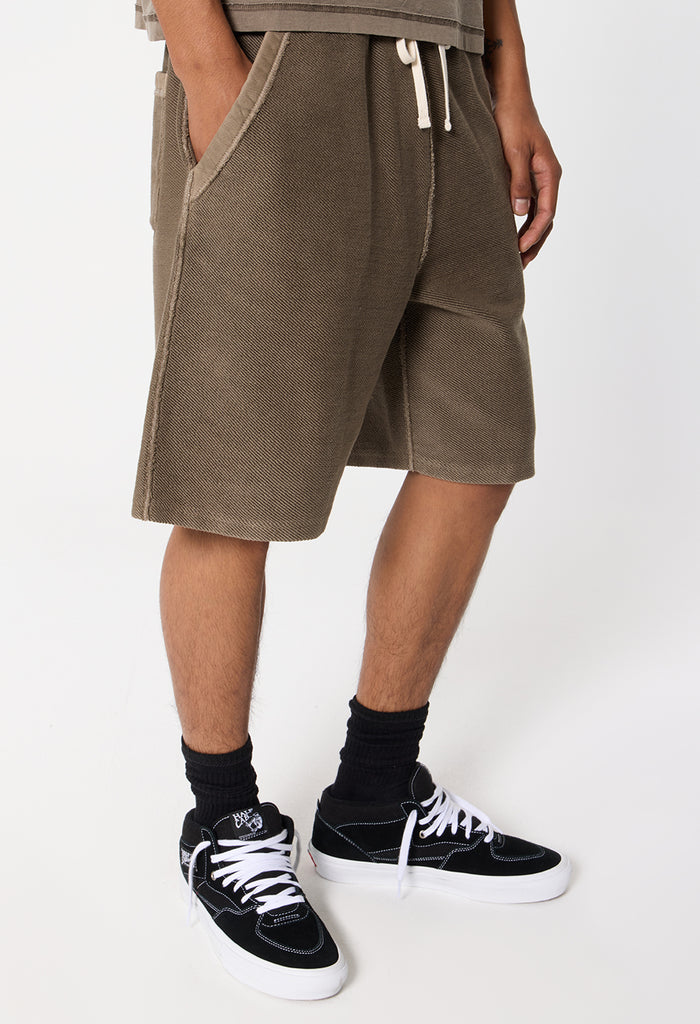 Reverse Terry Shorts / Washed Oak