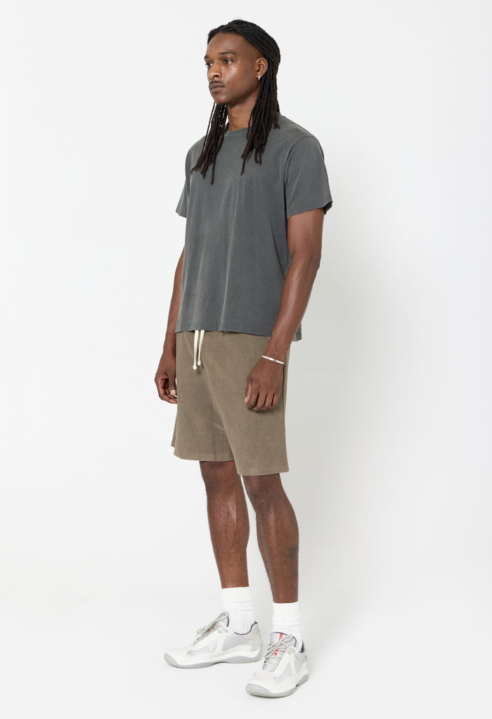 Reverse Terry Shorts / Washed Oak