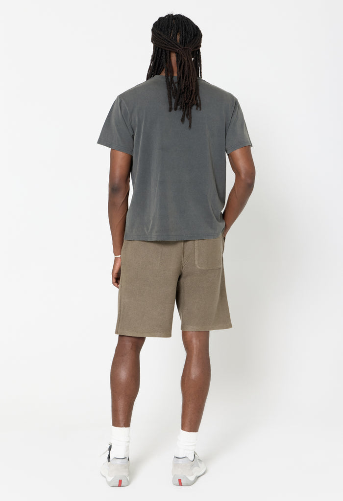 Reverse Terry Shorts / Washed Oak