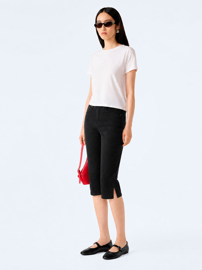 Rhone Capri Jean in Black