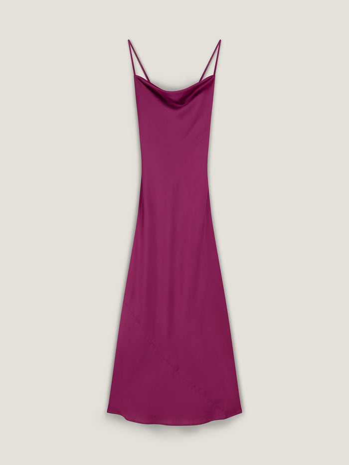 Riviera Dress in Magenta
