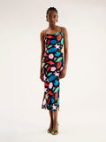 Riviera Midi Dress in Shell Print