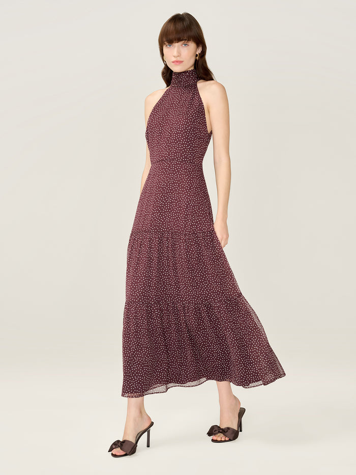 Romeo Dress in Chocolate