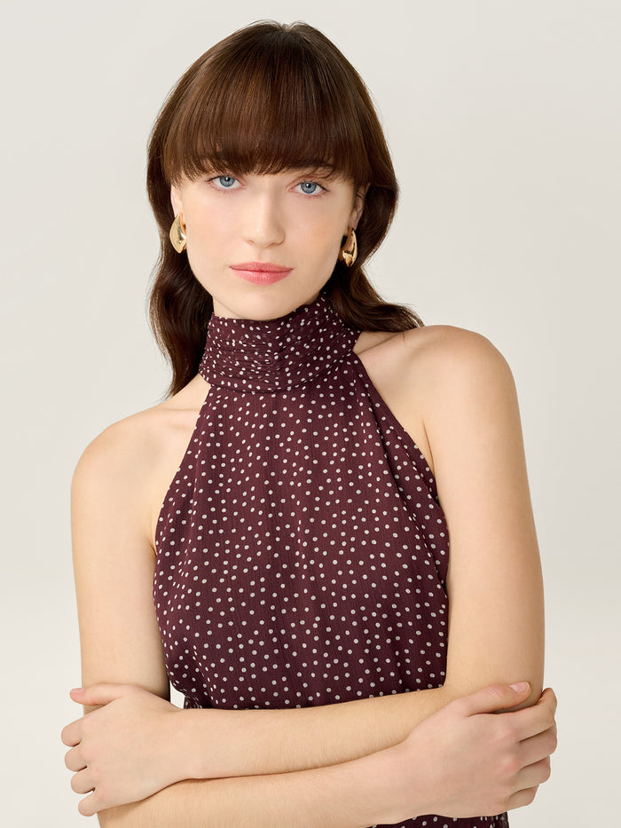 Romeo Dress in Chocolate