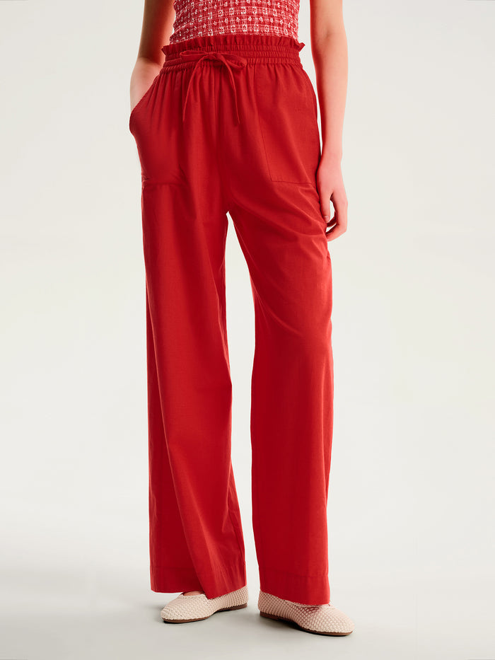Rommy Trouser in Red