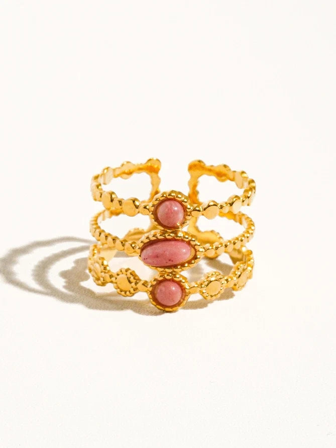 Rosette Crown Ring