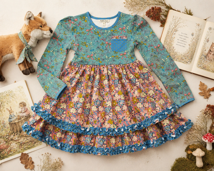 Rosie Posie Ruffle Dress