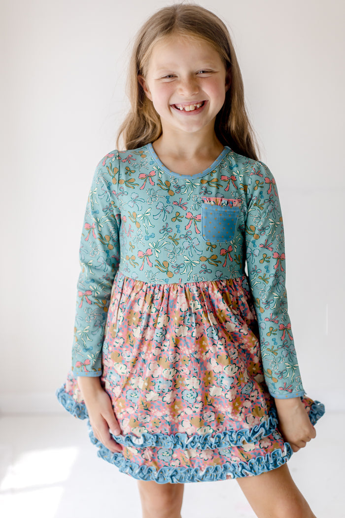 Rosie Posie Ruffle Dress