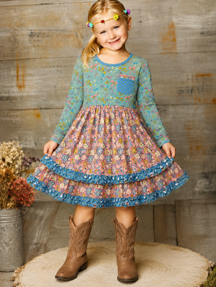 Rosie Posie Ruffle Dress