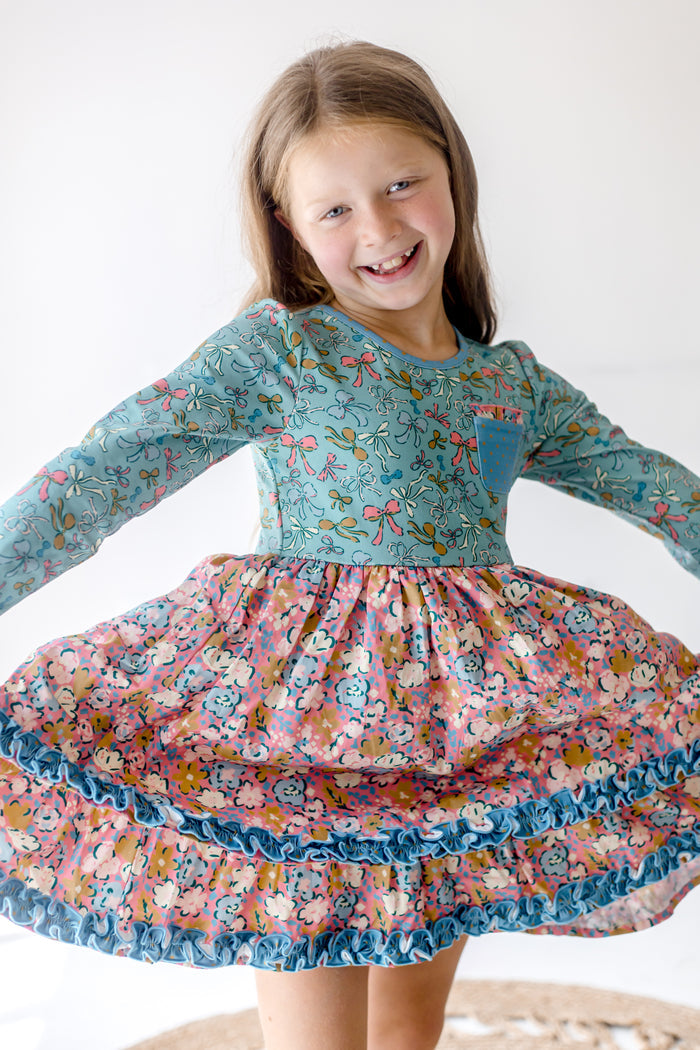 Rosie Posie Ruffle Dress