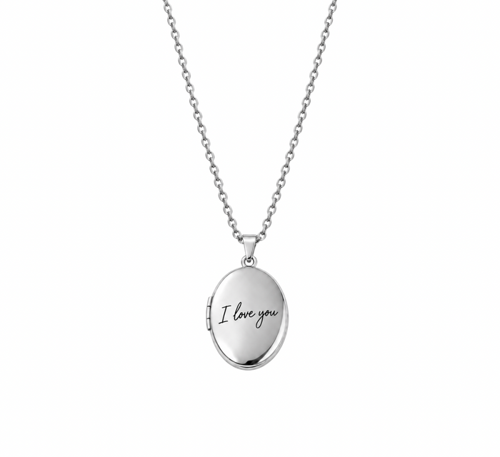 Round Locket Necklace