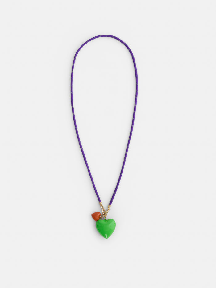 Roxanne Assoulin Long Happy Cord Charm Necklace