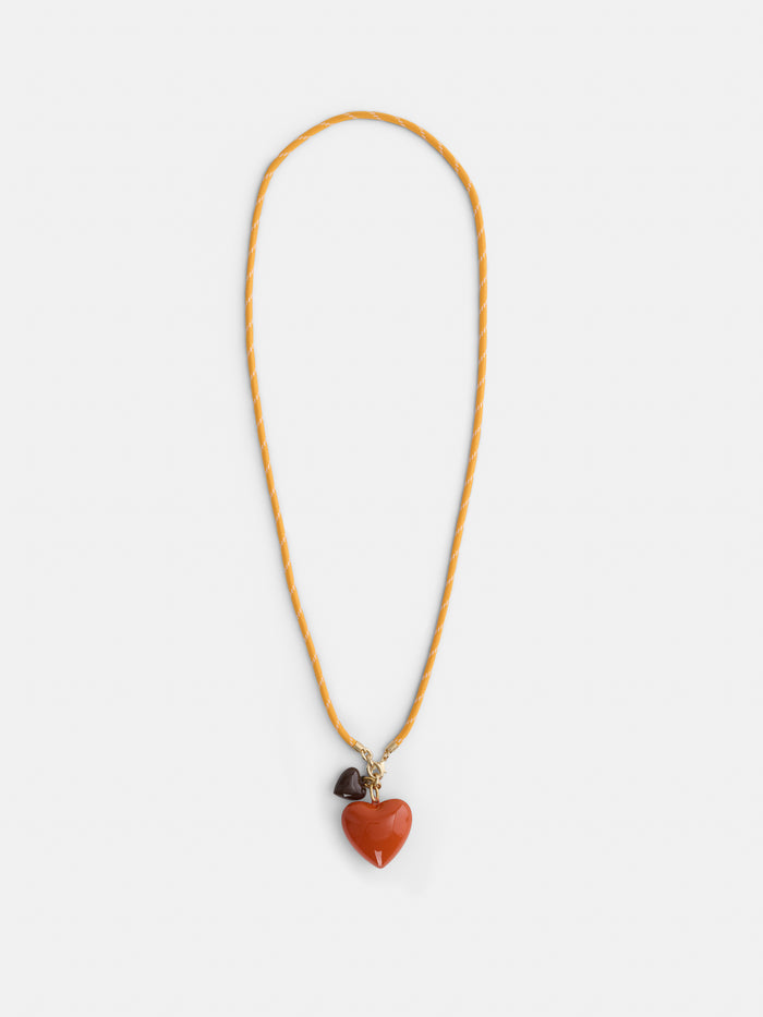 Roxanne Assoulin Long Happy Cord Charm Necklace