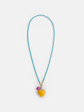 Roxanne Assoulin Long Happy Cord Charm Necklace