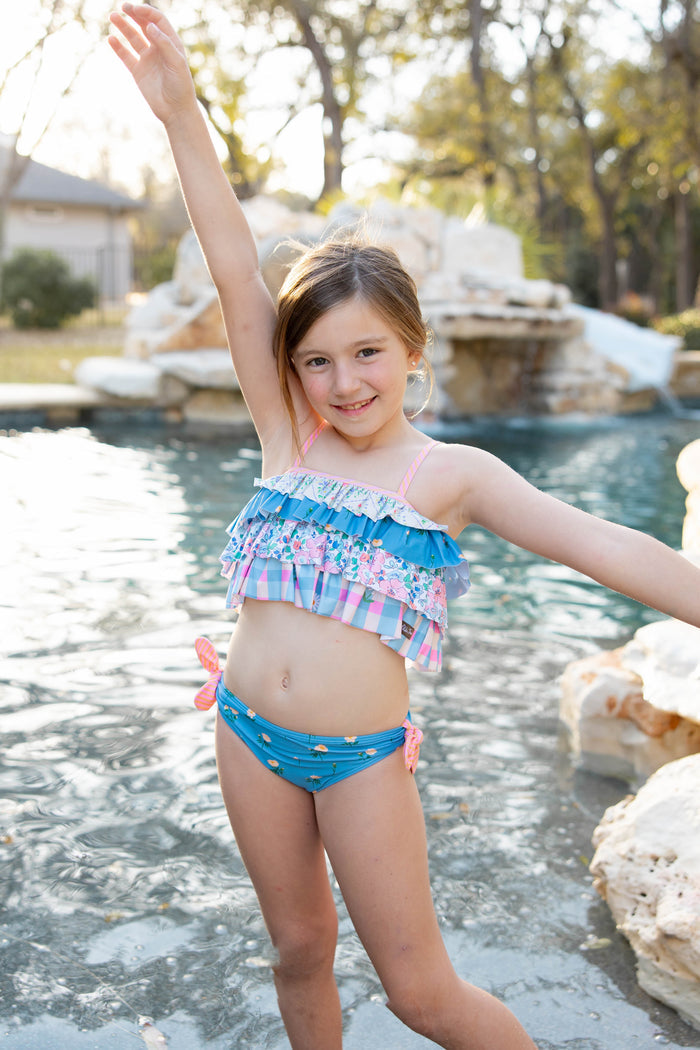 Ruffle Two Piece Swimsuit | Sweet Meadow