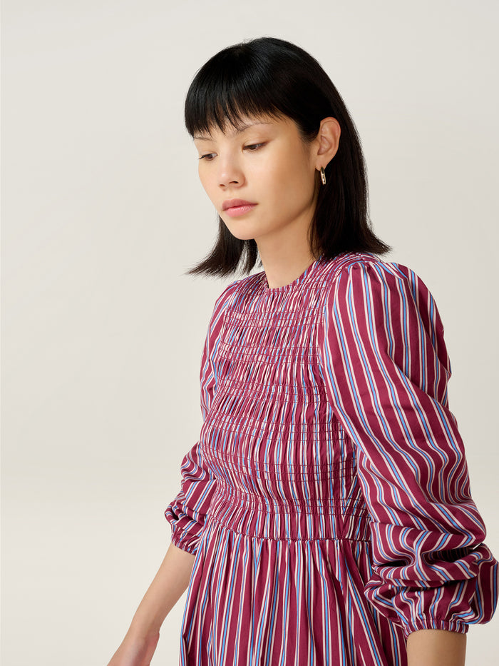 Saint Dress in Blue Stripe